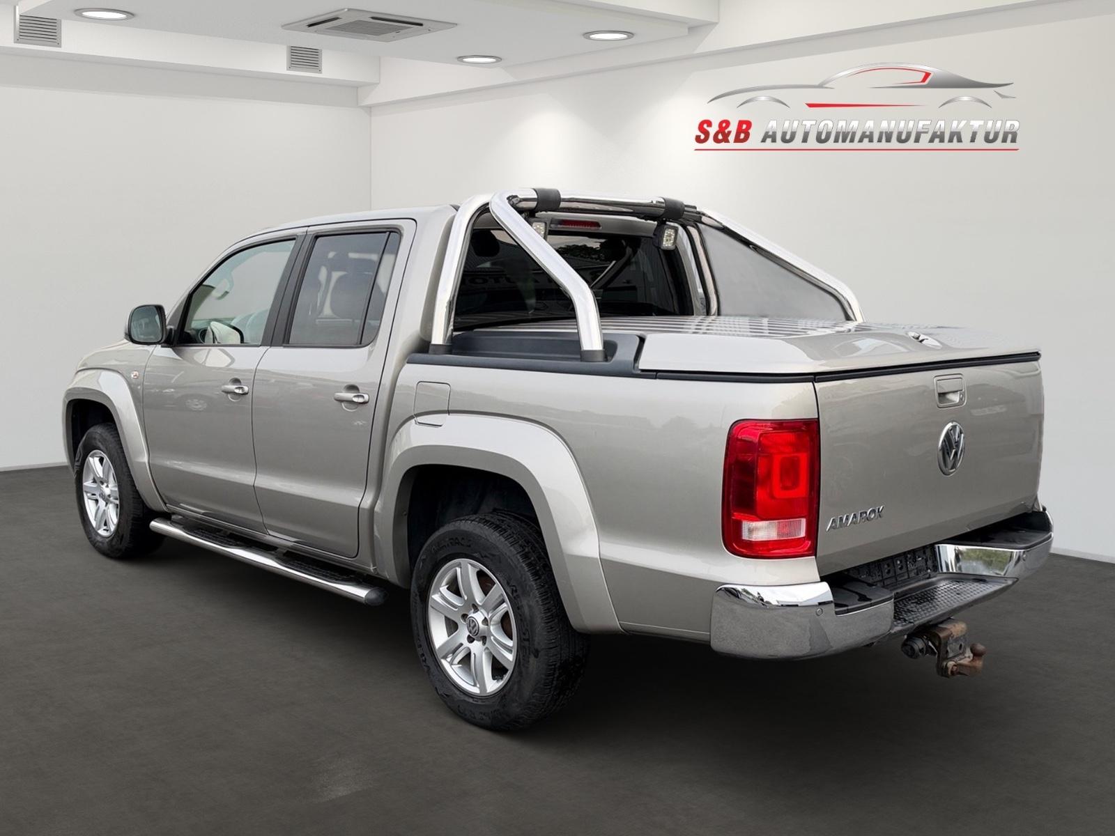 VOLKSWAGEN AMAROK HIGHLINE 2.0 TDI 179ch 4MOTION - CUIR VIENNA - NAVIGATION GPS - ATTELAGE - SIÈGES CHAUFFANTS - RADARS AVANT/ARRIÈRE