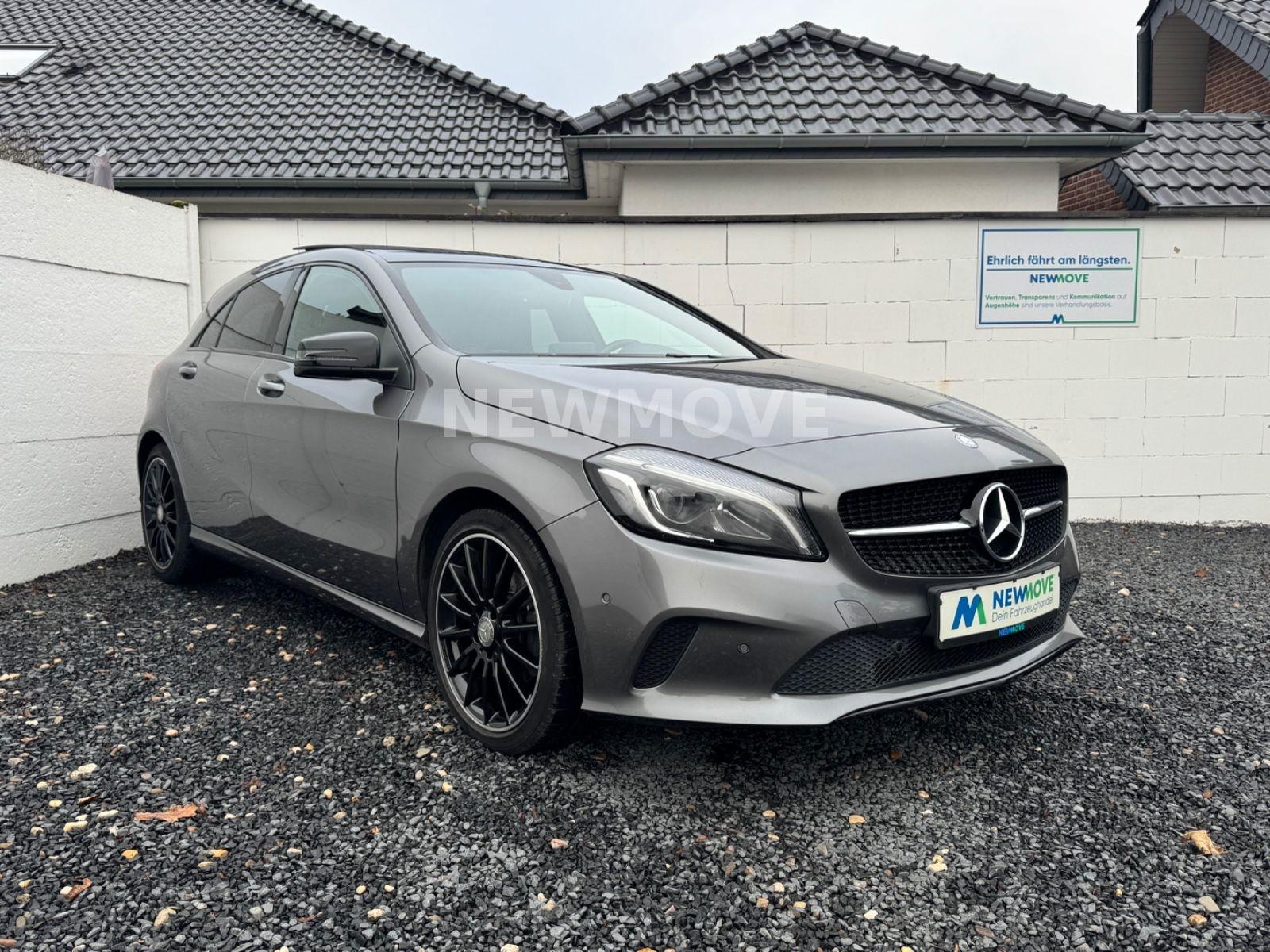 Mercedes-Benz A 200 Pano H&K Kamera 18" AMG SHZ Night Totwink.