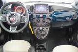 Fiat 500C 1.0 DolceVita Cabrio Carplay PDC 1.Hand - blaue Fiat 500C
