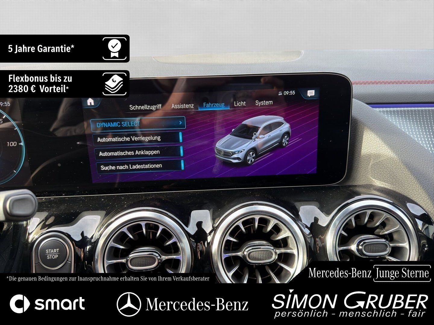 Fahrzeugabbildung Mercedes-Benz EQA 300 4MATIC AMG Line Ambi EasyPack LED Kamera