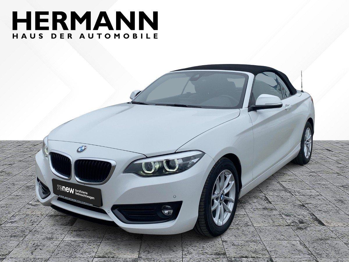 BMW 218d Cabrio Advantage AHK*CAM*LED*NAVI*SHZ*AHK