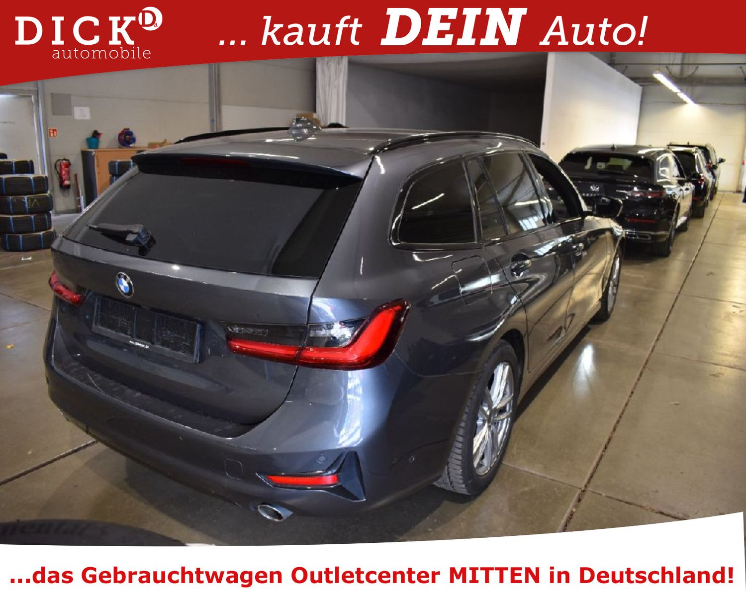 Fahrzeugabbildung BMW 318d T Aut. LED/VIRTU/HIFI/ACC/STANDHZ/AHK/8Fa