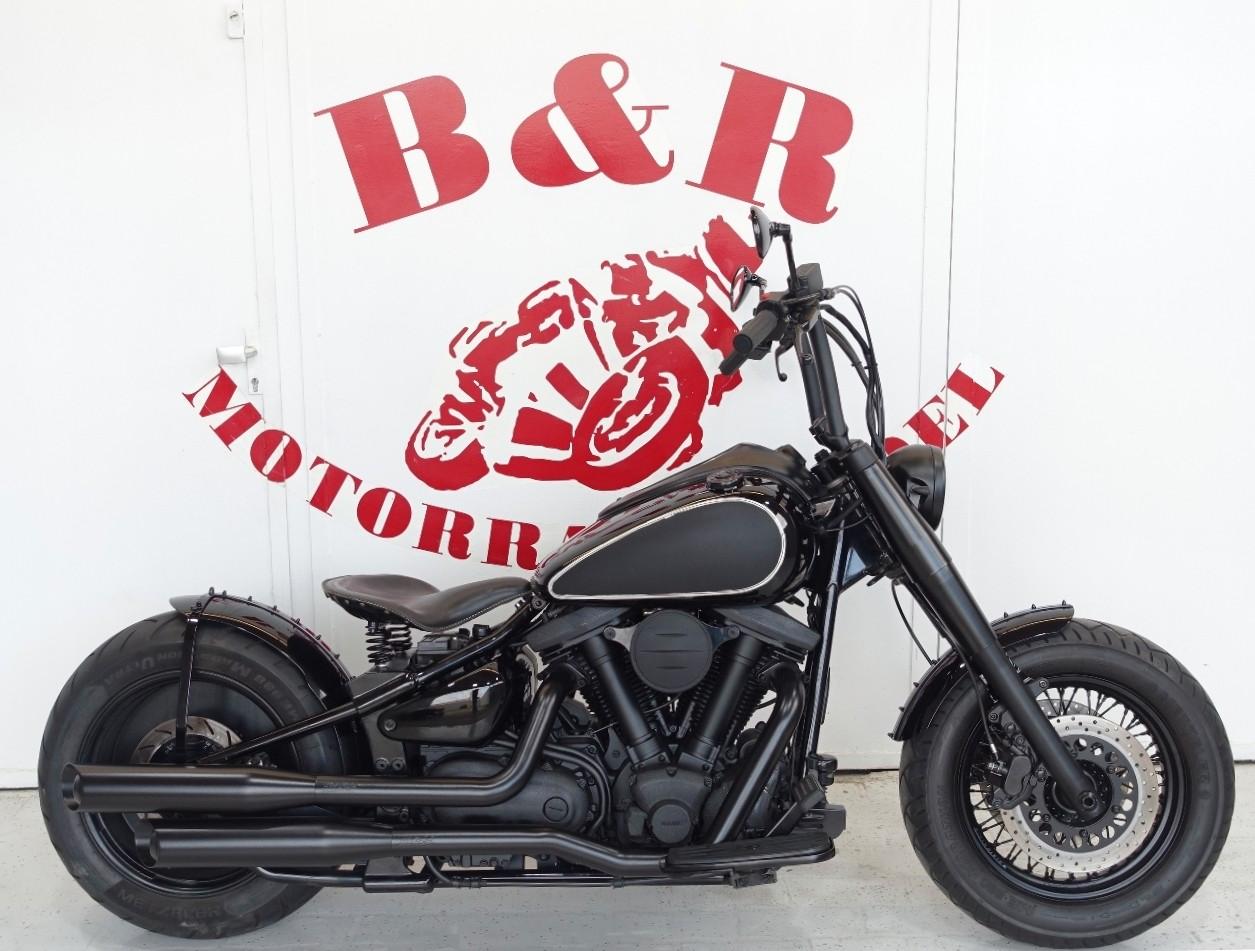 Yamaha XV 1600 Wildstar Bobber Umbau B&R Design 240er