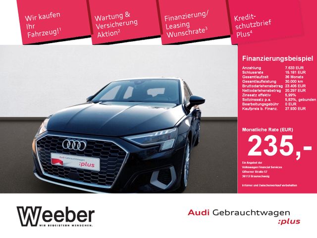 Audi A3 Sportback 40 TFSI e advanced AHK*NAVI*LED