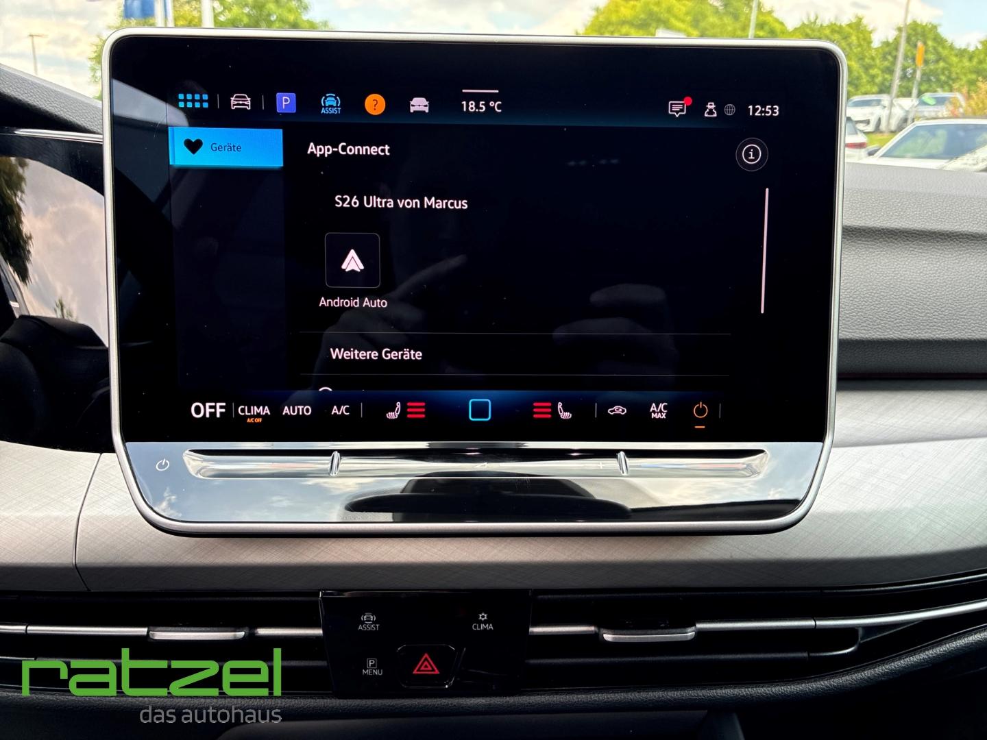 Volkswagen Golf 1.5 VIII Life DSG Digitales Cockpit LED ACC, миниатюра 10
