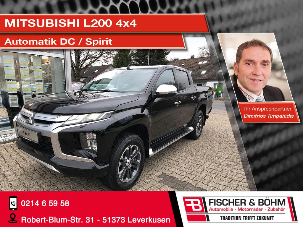 Mitsubishi L200 4x4 Automatik DC Spirit