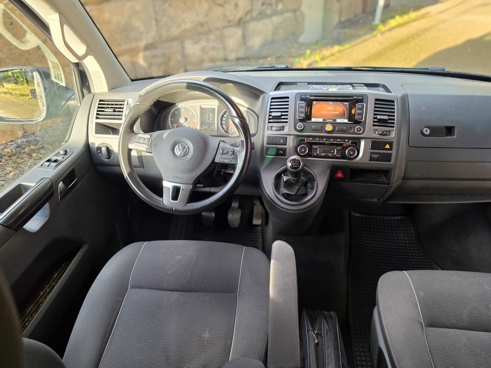 VOLKSWAGEN T5 MULTIVAN - 2.0TDI - 140 CV - BVM - VOLANT EN CUIR