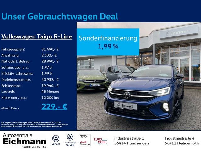 Volkswagen Taigo R-Line 1.5 TSI+DSG+MATRIX-LED+NAVI-PRO+RFK