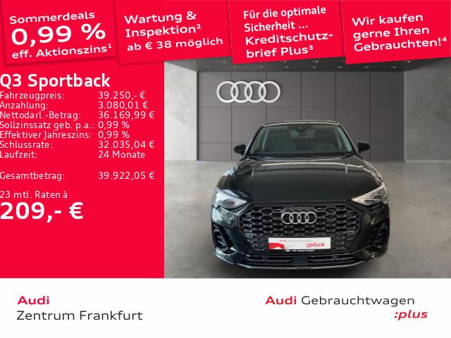 Audi Q3 Sportback 35 TFSI S tronic S line Navi DAB VC