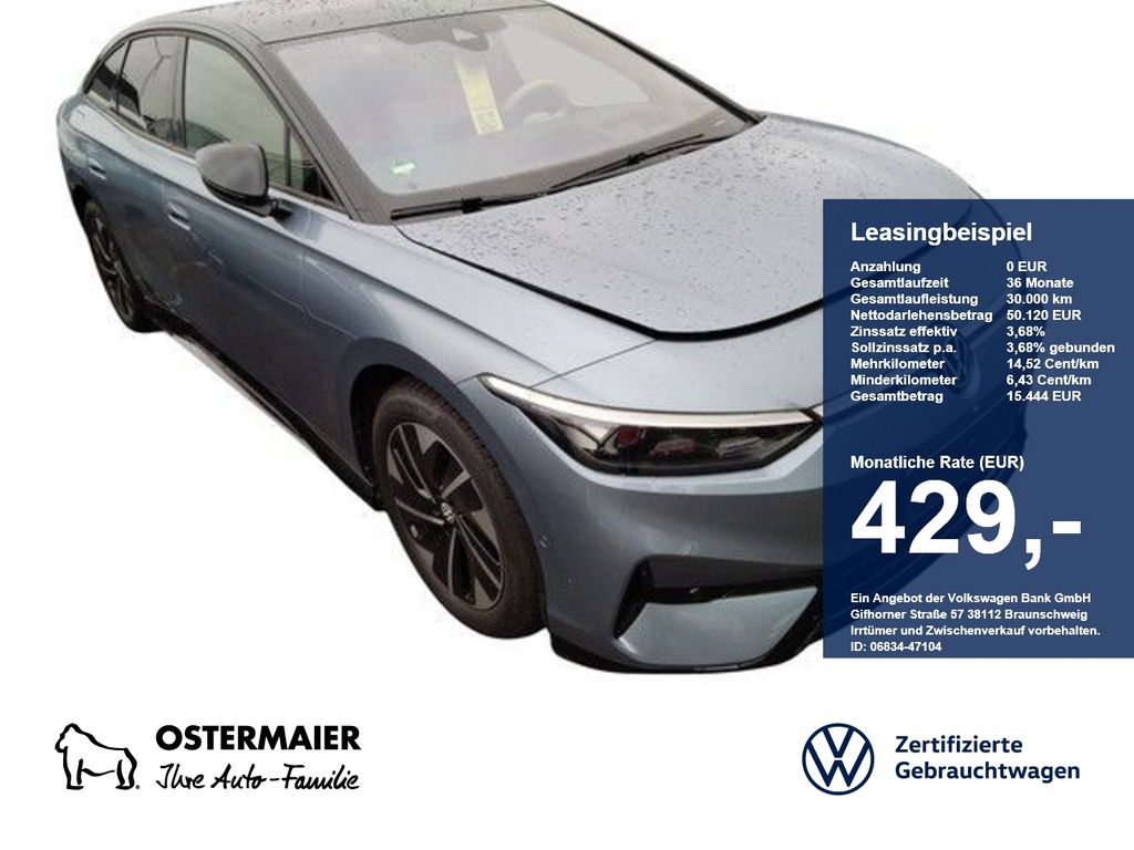 Volkswagen ID.7 PRO S 286PS NP.81T ACC.5J-G.WÄRMEPUMPE.AHK.