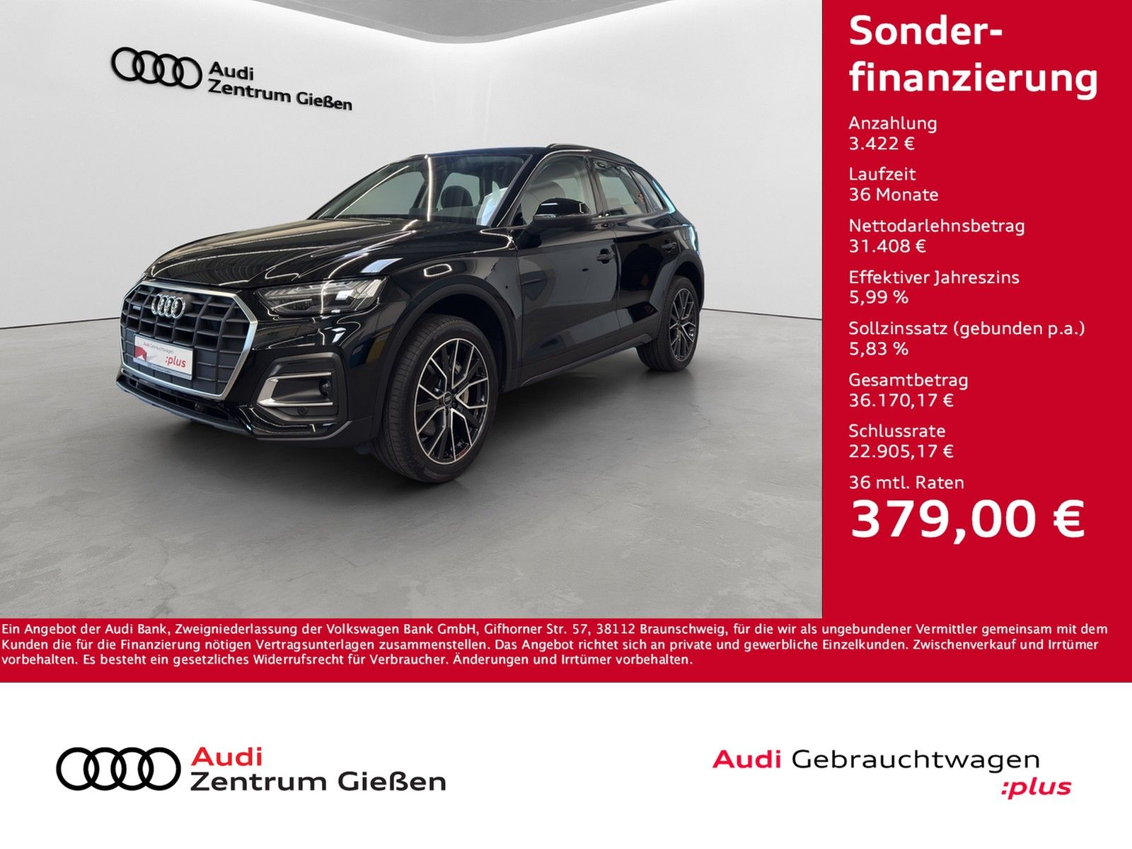Audi Q5 50 TFSI e quattro AHK Matrix-LED Kamera Navi imagem 2