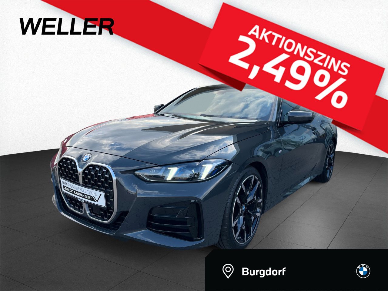 BMW 420i Coupe M Sport 360° St+Go AdLED MEM