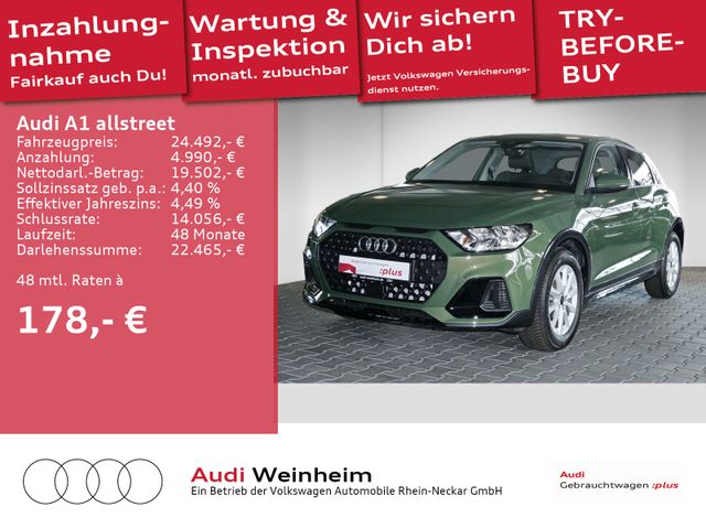 Audi A1 allstreet 30 TFSI S-Tronic Black-Paket Einpar