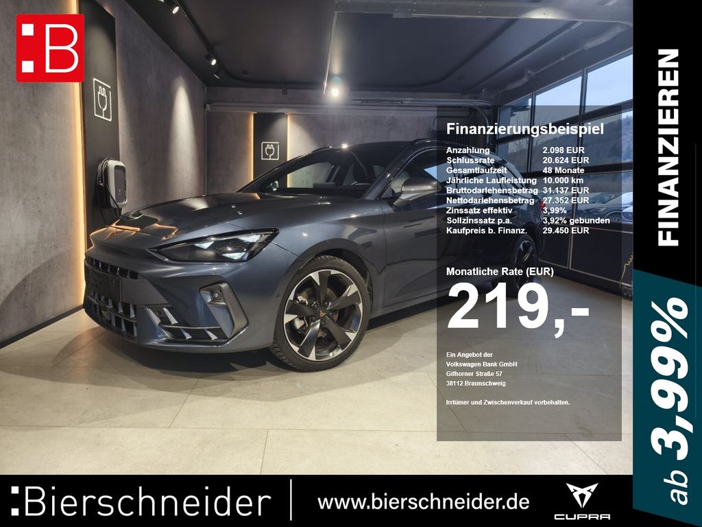 Abbildung Leasingangebot Cupra Leon Sportstourer 1.5 eTSI DSG ab 239.- 990.- An