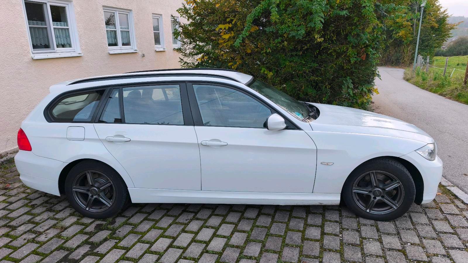 BMW 318 2010 — interior