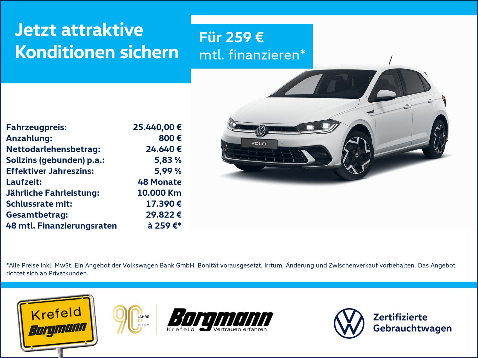 Volkswagen Polo 1.0 TSI R-Line MATRIX-LED ACC NAVI KAMERA foto 1