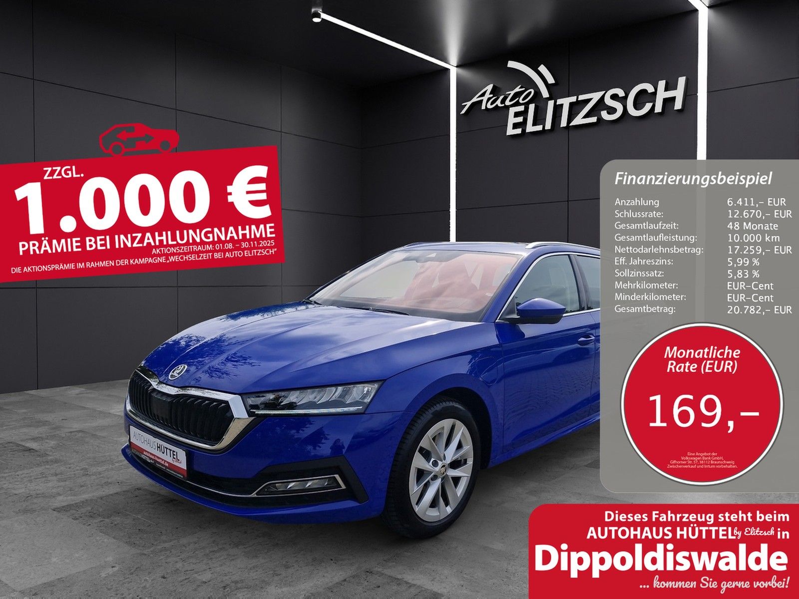 Fahrzeugabbildung SKODA Octavia Combi Style iV 1.4 TSI DSG AHZ ACC LED P