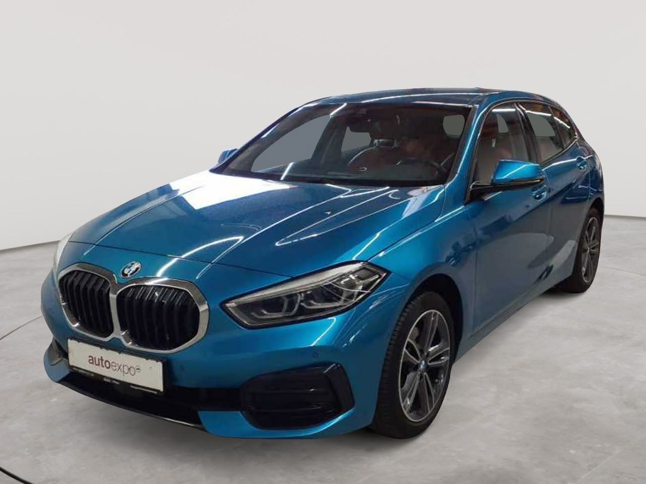 BMW 118d Sport Line Navi Leder LED  imagem 2