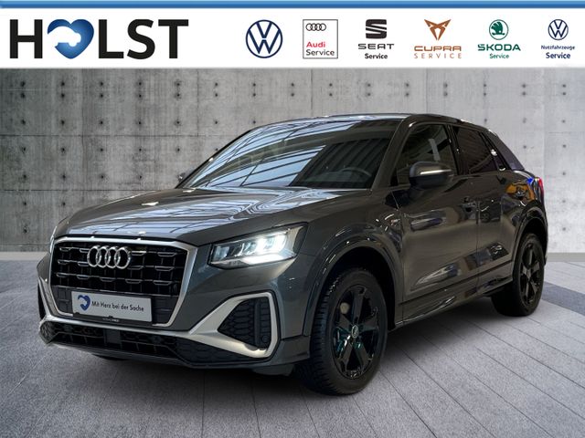 Audi Q2 1.5TFSI DSG S-line AHK NAVI Leder LED ACC dig