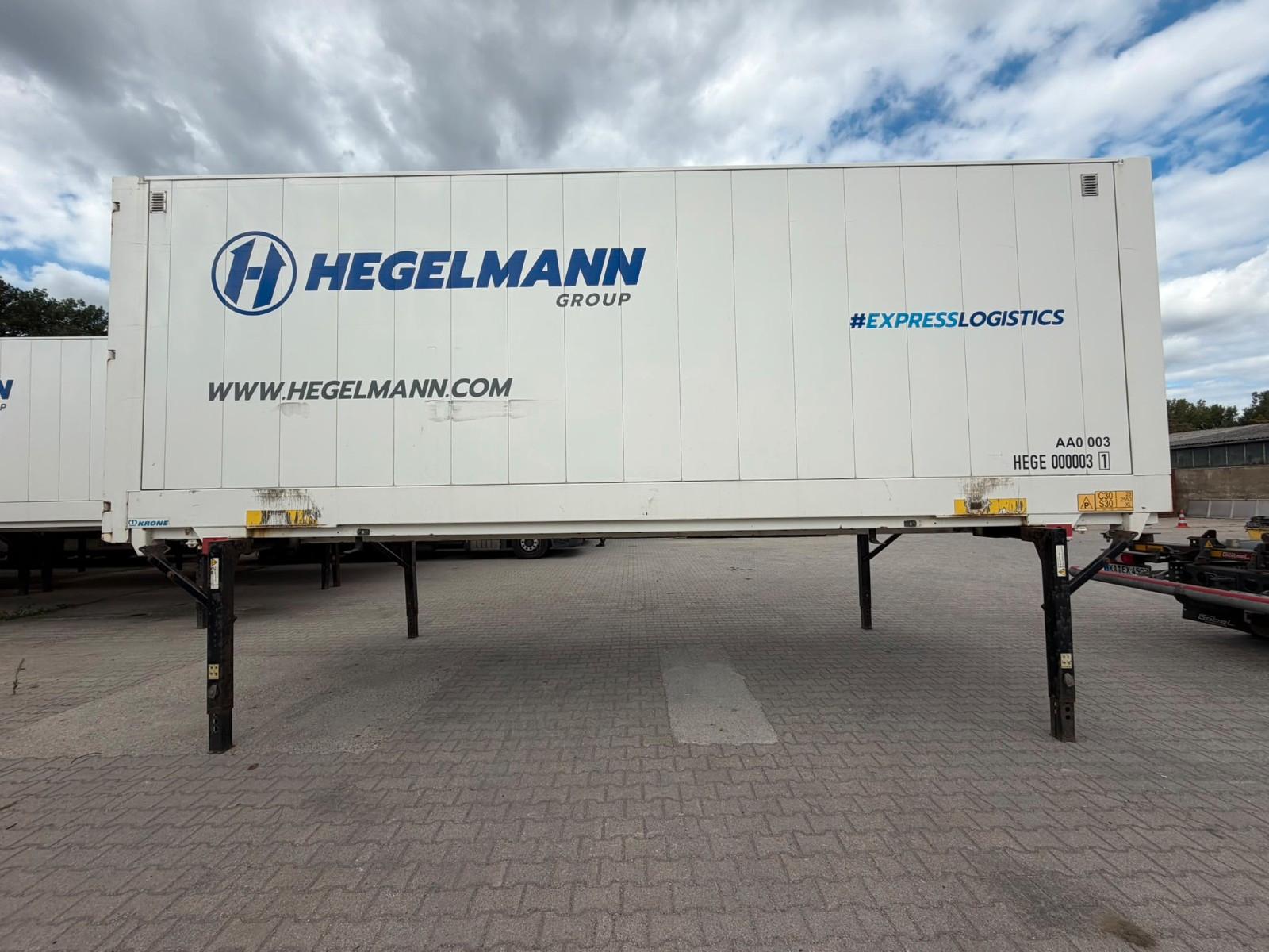 Krone Anhänger Container Wechselbrücke Koffer 2020