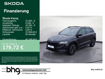 Skoda Leasingangebot: Skoda KAROQ 1.5 TSI DSG Sportline *AHK*NAVI*ACC*LANE-A