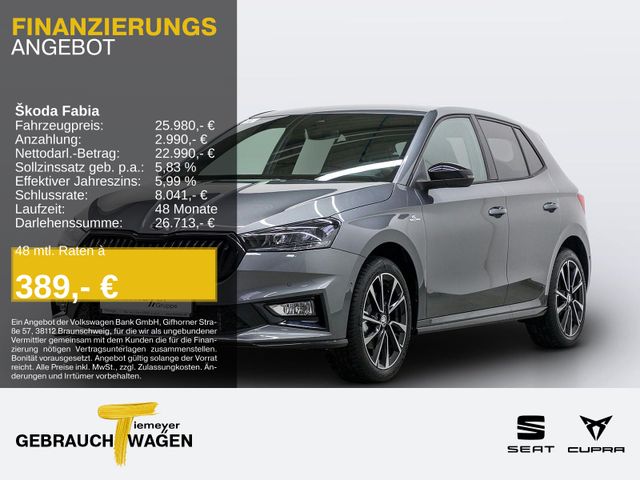 Skoda Fabia 1.0 TSI DSG MONTE CARLO LM17 VIRTUAL SITZH