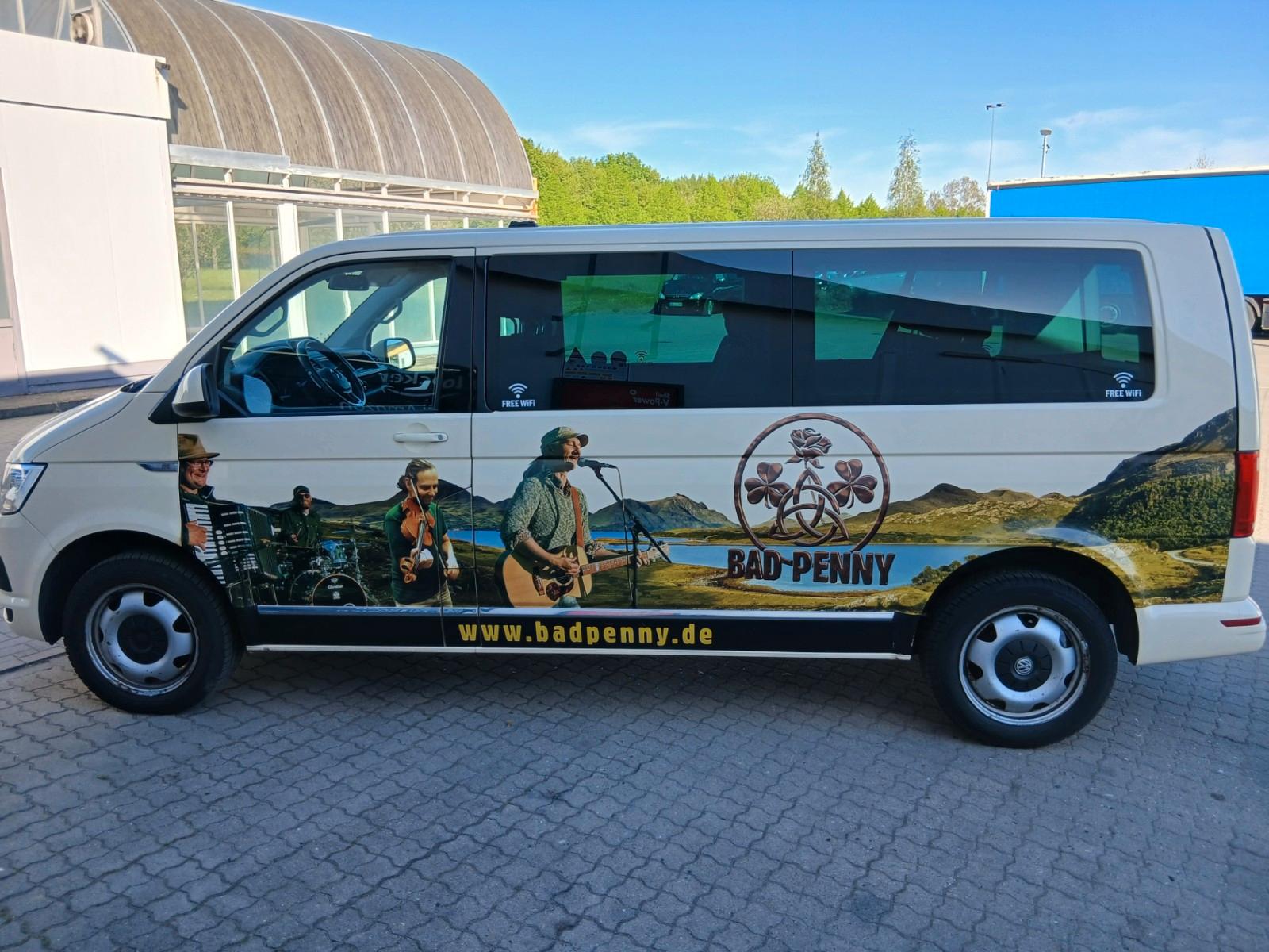 Volkswagen T6 Transporter Bus Caravelle Comfortline lang