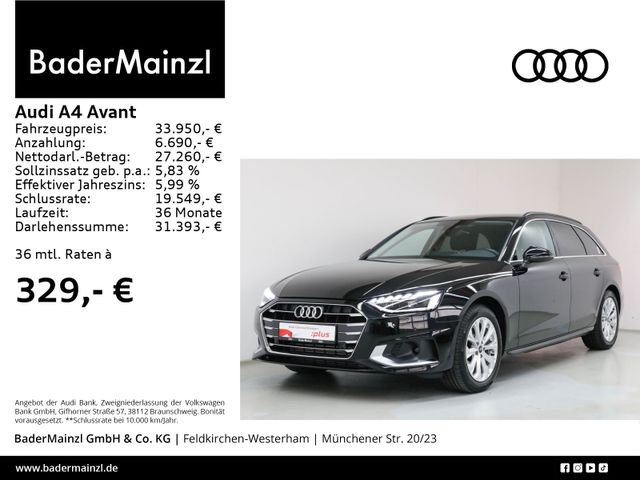 Audi A4 Avant 35 TFSI S tronic Kam. SHZ Navi