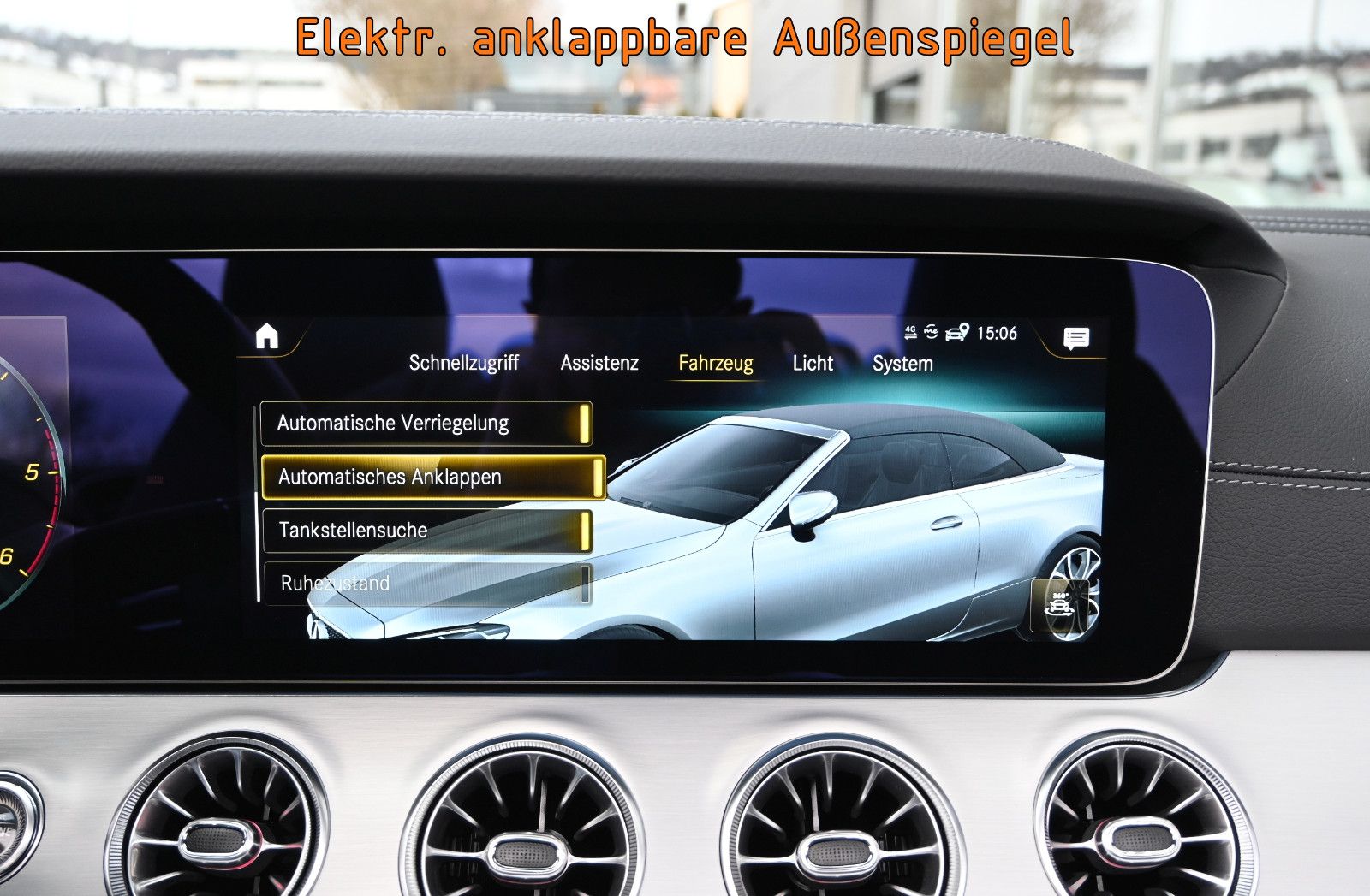 Fahrzeugabbildung Mercedes-Benz E 220 d Cabrio 2x AMG °ACC°STANDHEIZUNG°8-FACH°