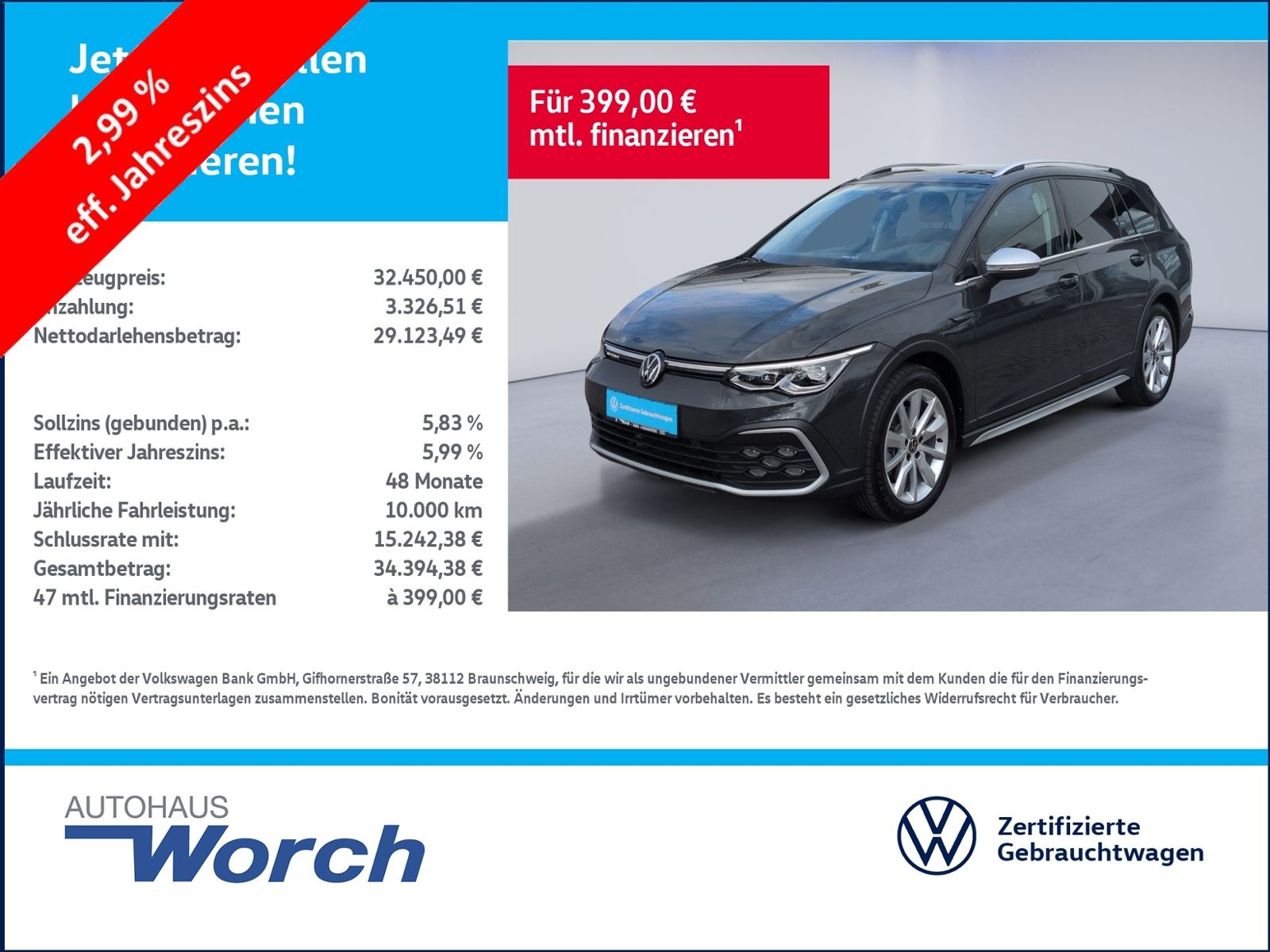 Volkswagen Golf VIII Alltrack 2.0 TDI DSG KAMERA AHK NAVI foto 1
