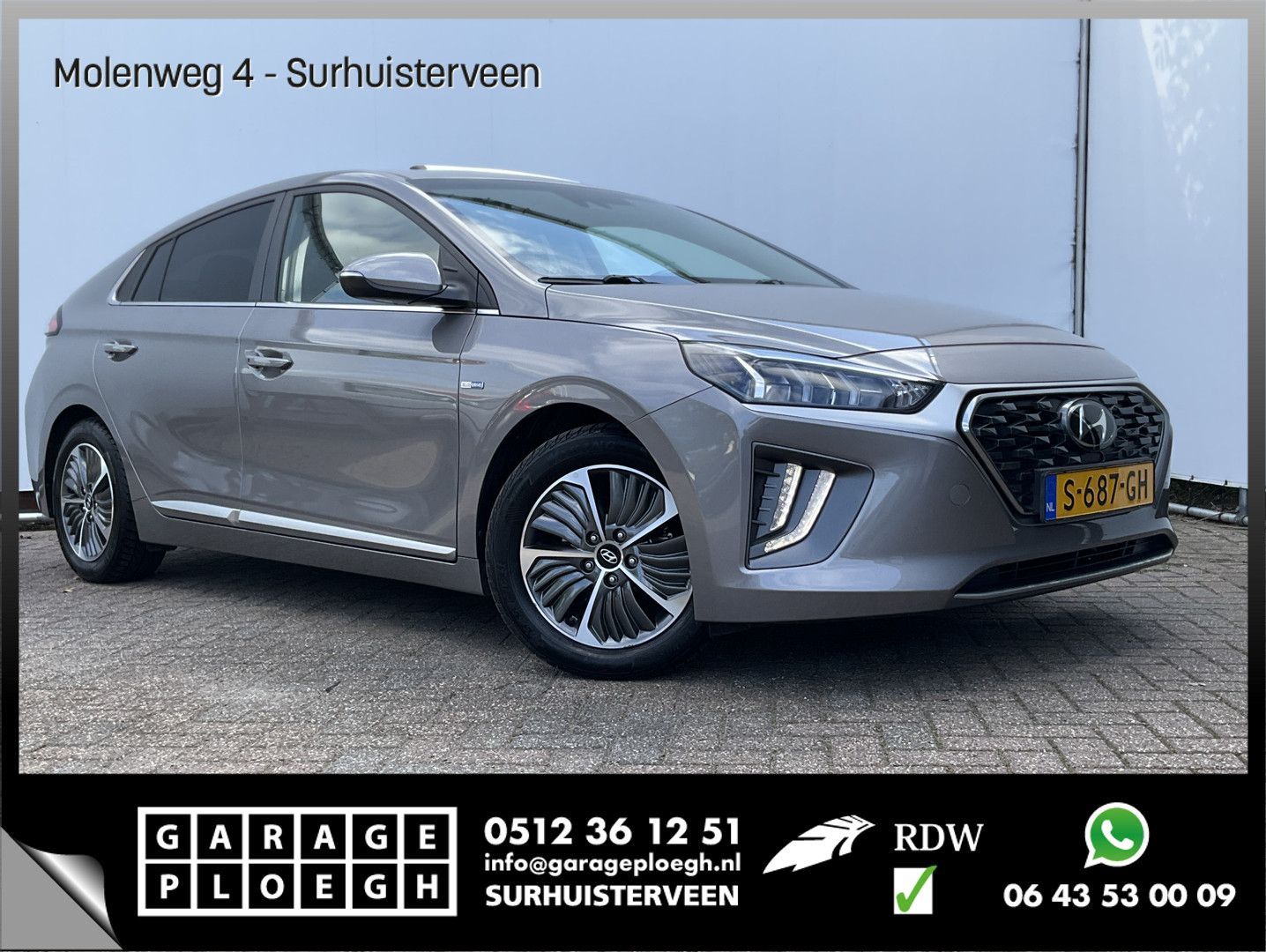 Hyundai IONIQ 1.6 GDi Plug-in Premium Stoel/Stuurverw Op