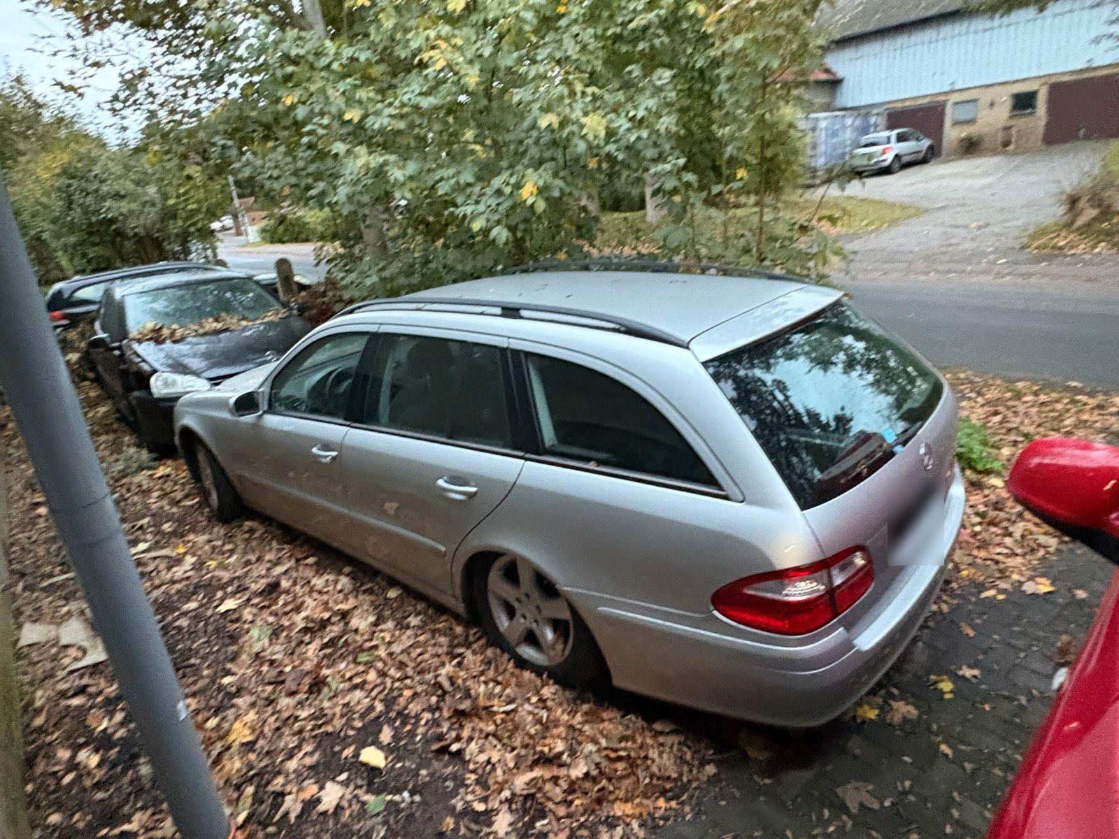 Mercedes-Benz E220 2004 — rear view