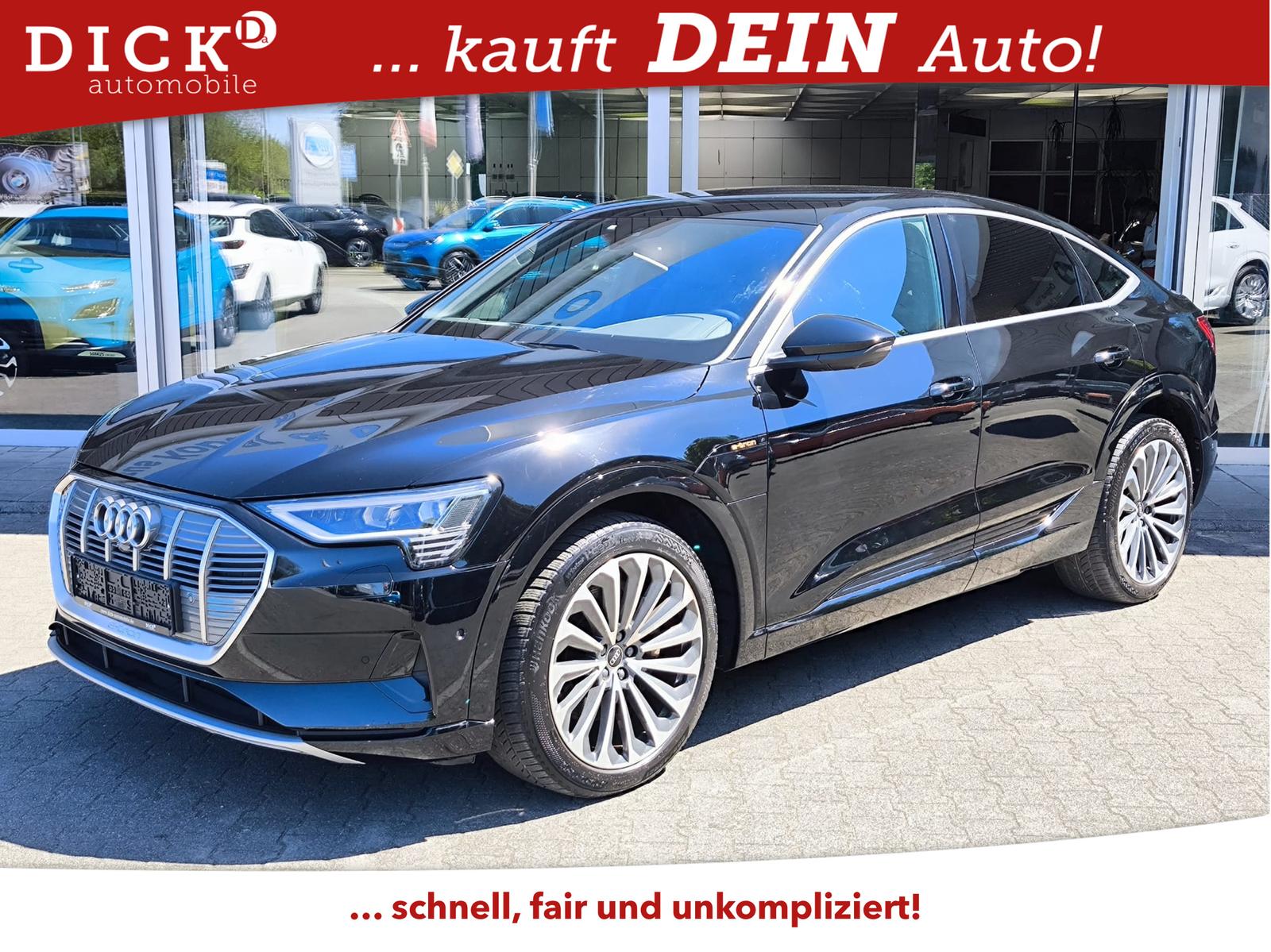 Audi e-tron 55 QUAT S LINE NAPPA+LUFT+LED+SHZ+AHK+360