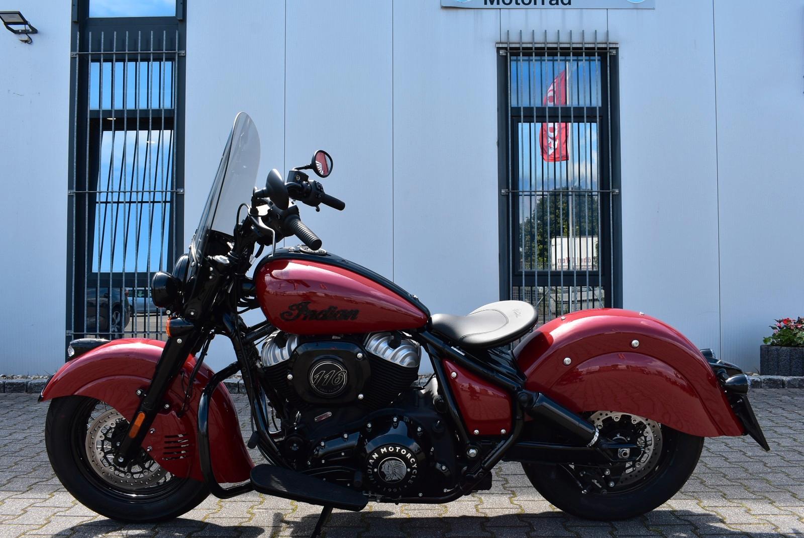 Indian Chief Vintage MSB Scheibe Zusatzscheinwerfer