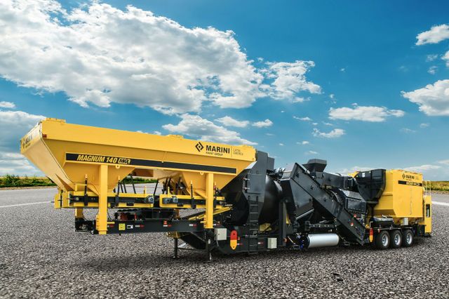 Autres MARINI MAGNUM 140 MOBILE ASPHALTMISCHANLAGE