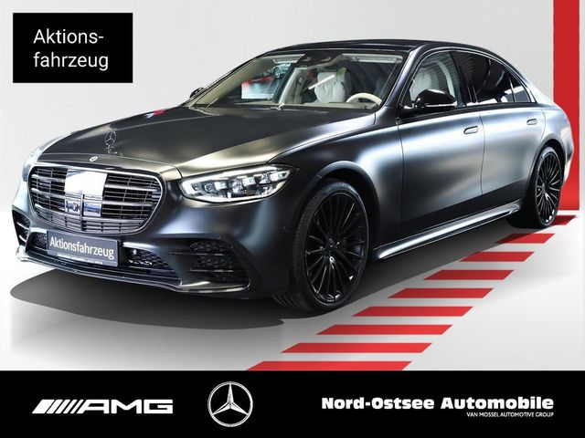 Mercedes-Benz S 580 4m lang AMG NIGHT PANO HAL HUD FOND-ENTERT