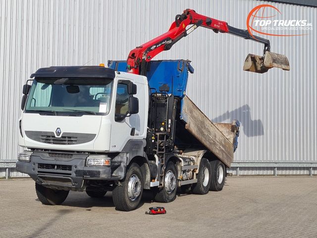 Renault Kerax 520 DXI 13 8x4 - Z Kraan, Crane, Kran, Gru