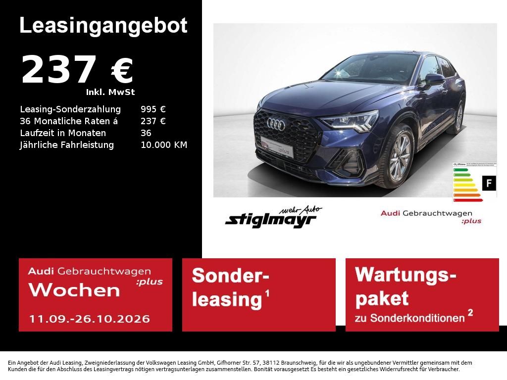 Q3 Sportback S line 35 TFSI S-tronic AHK+KAMERA