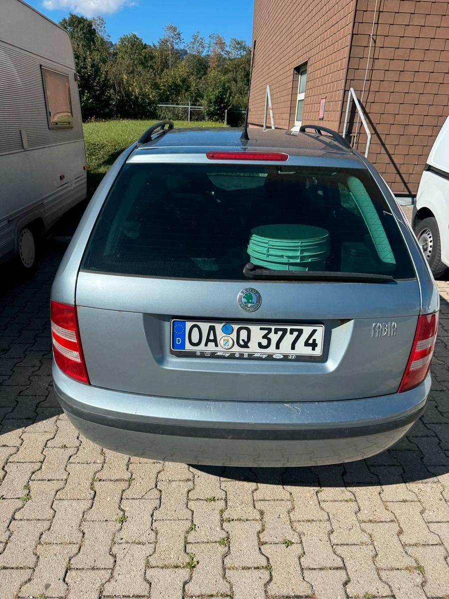 Skoda Fabia 2006 — interior