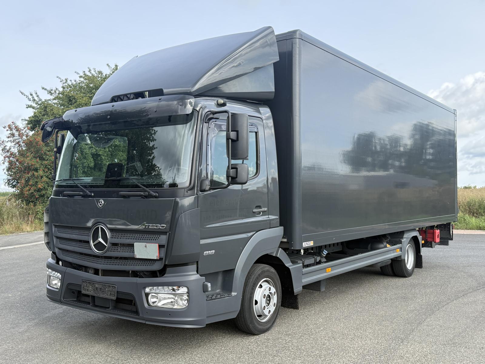 Mercedes-Benz  Atego 818L, Automatik, Klima, LBW, 7.20M Koffer