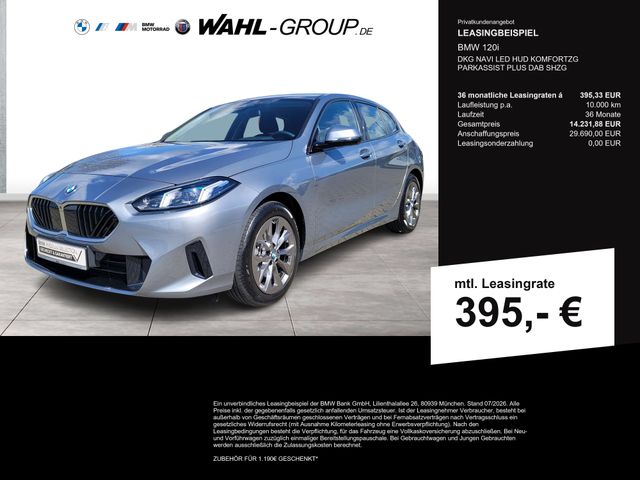 BMW 120i DKG NAVI LED HUD KOMFORTZG PARKASSIST PLUS 