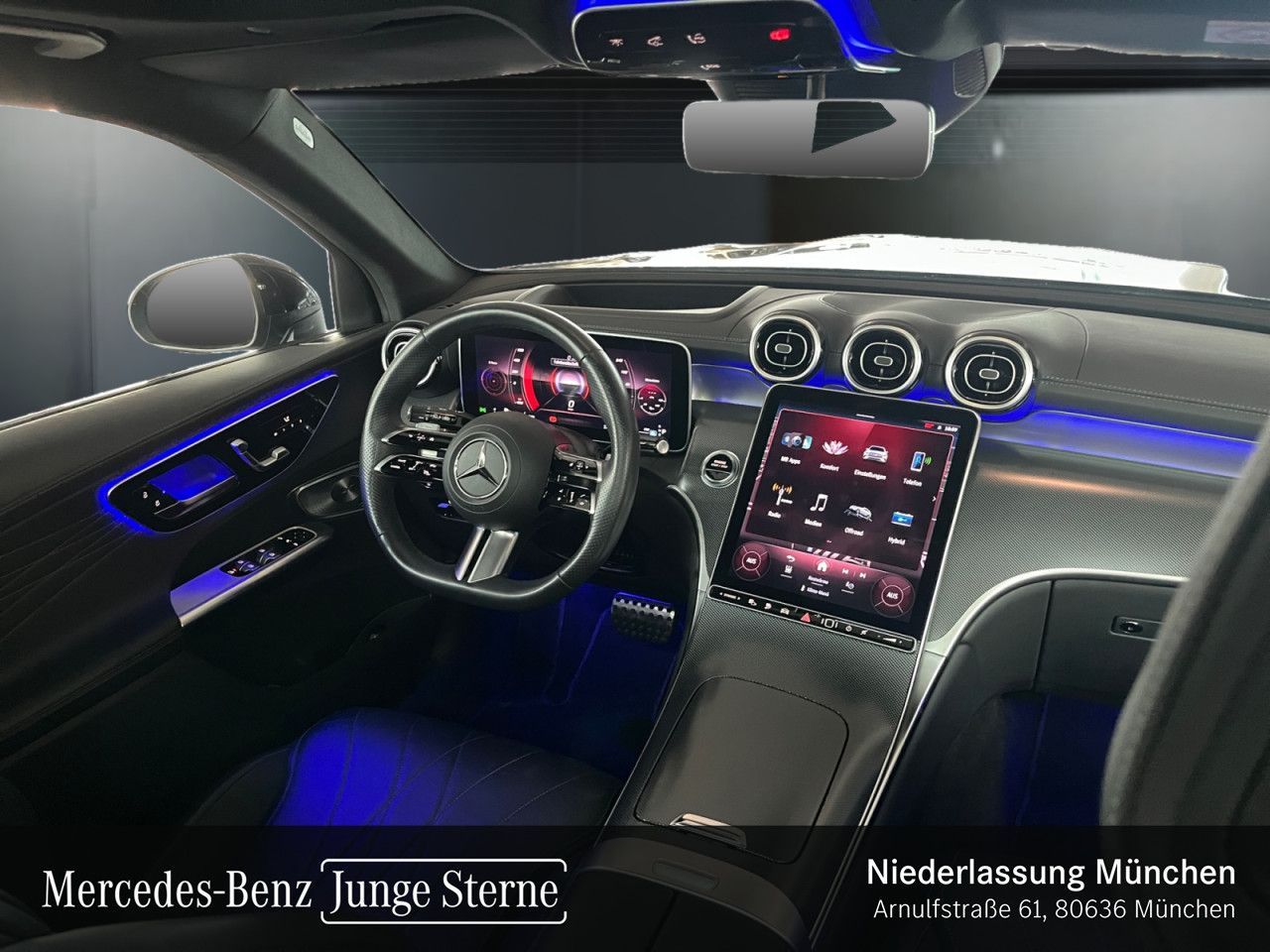 Mercedes-Benz GLC 300 e 4M AMG Prem DigiLED Pano Burm3D 360° foto 14