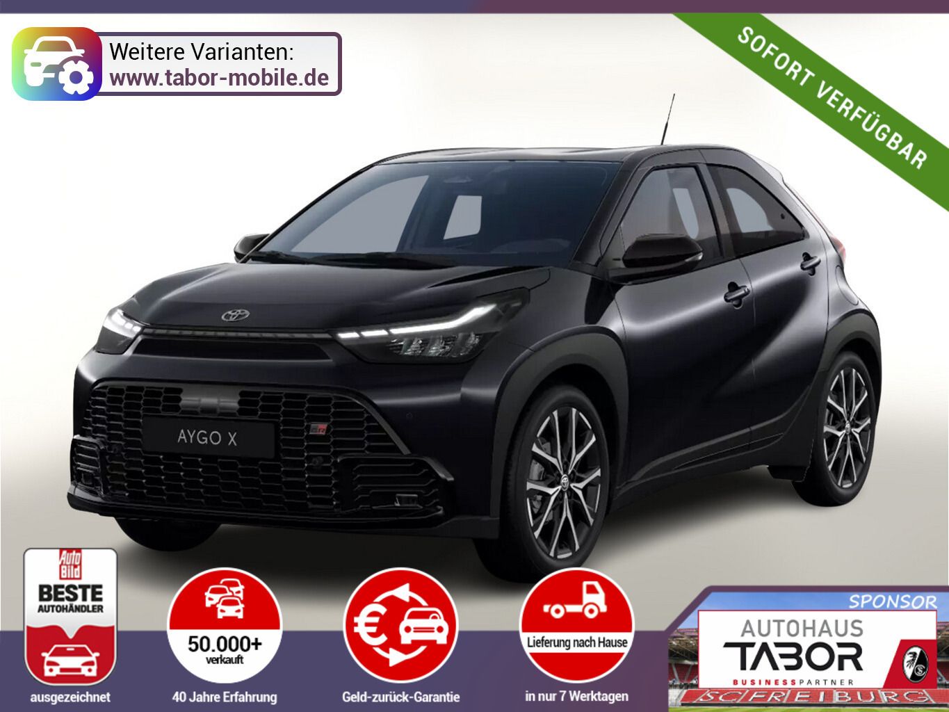 Toyota Aygo X GR SPORT JBL 18" LM SHZ Keyless LED Kam