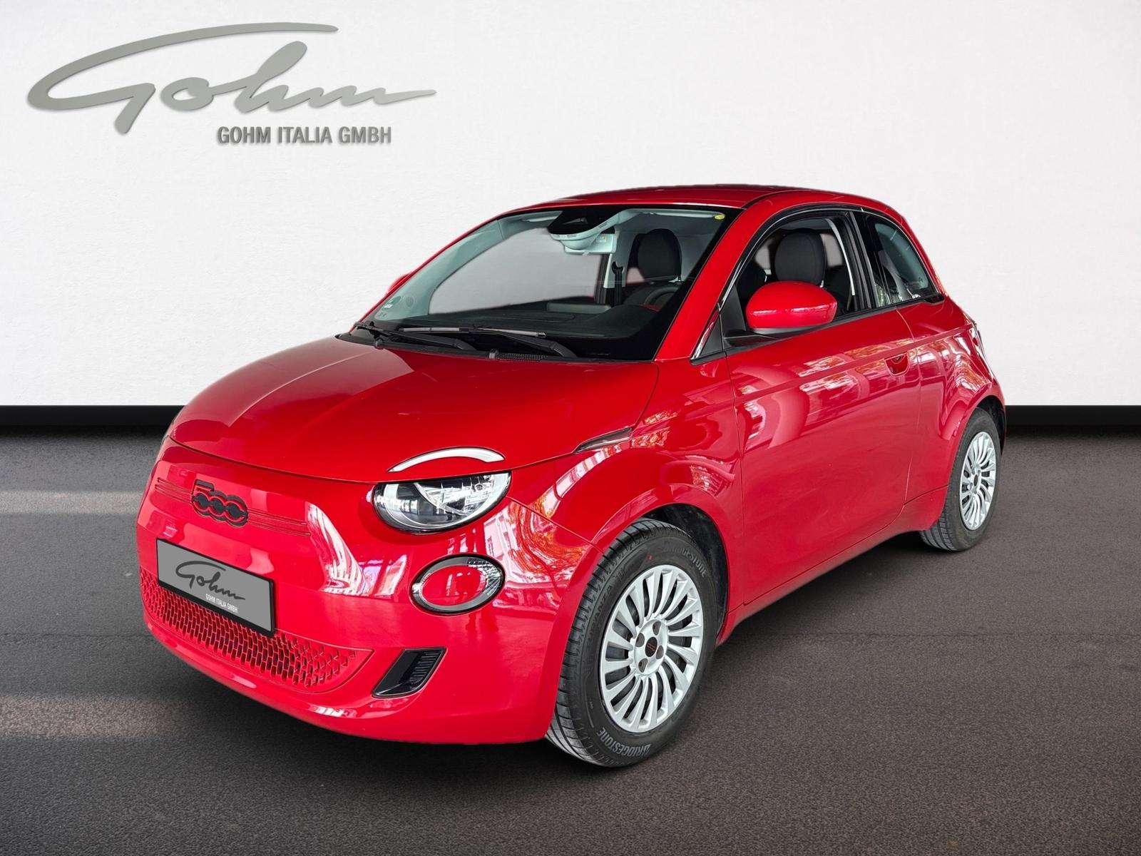 Fiat 500e Red