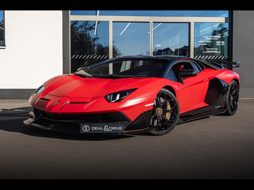 Lamborghini Aventador SVJ°ROSSO MIMIR MAT°ADPERSONAM°BALBONI
