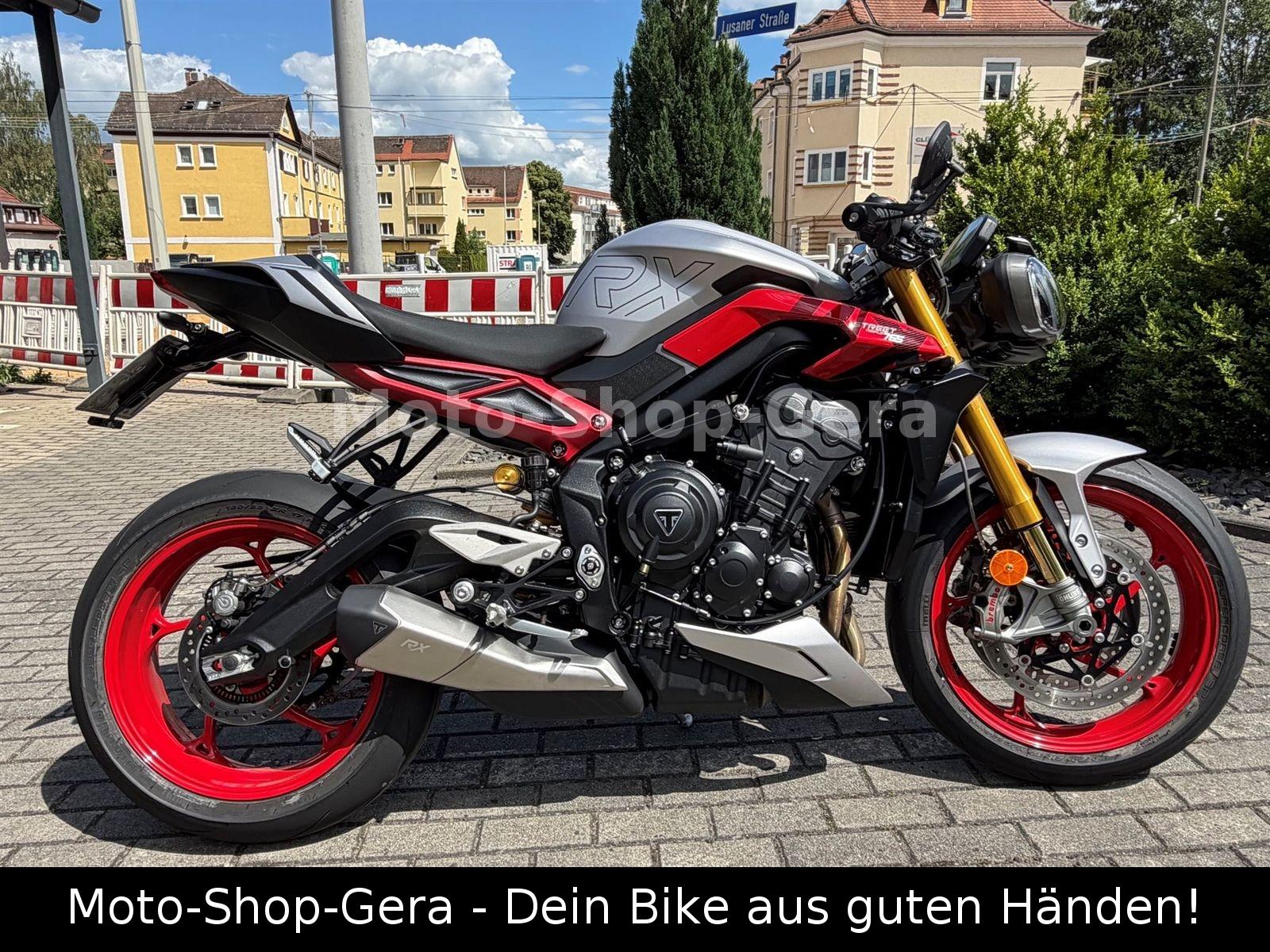 Triumph Street Triple 765 RX - ultimativer Streetfighter