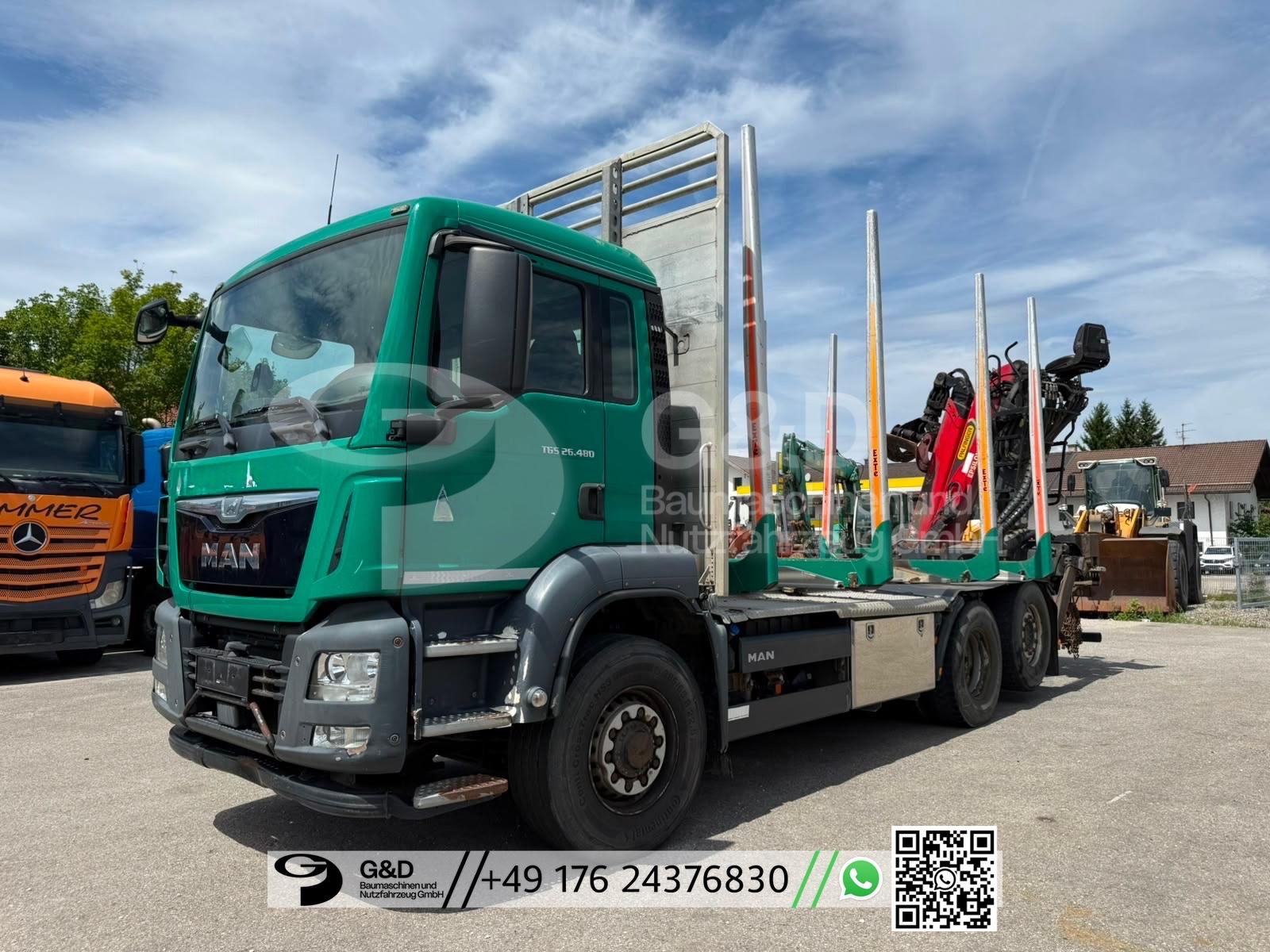 MAN TGS 26 480 Hydrodrive Palfinger 1. Hand