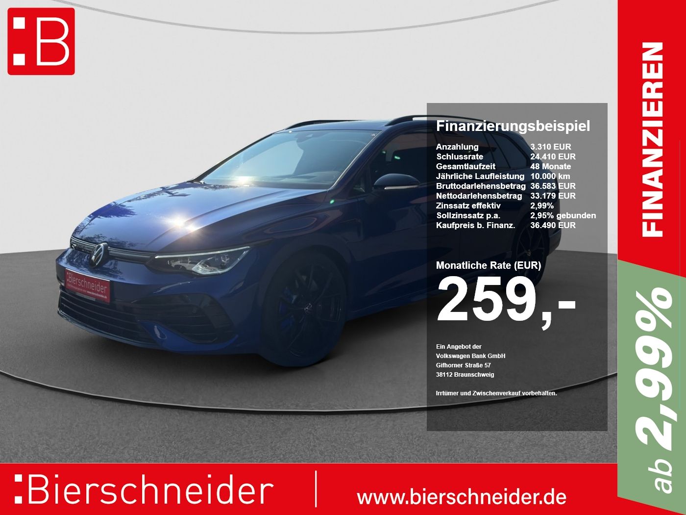 Volkswagen Golf VIII Variant 2.0 TSI DSG R 4Motion AHK HEAD foto 1