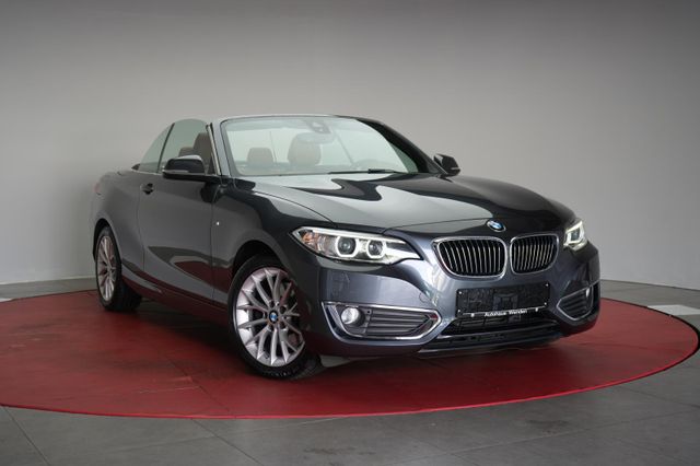 BMW 220 d Cabrio Luxury Line Navi/Leder/Temp/Lane/Me