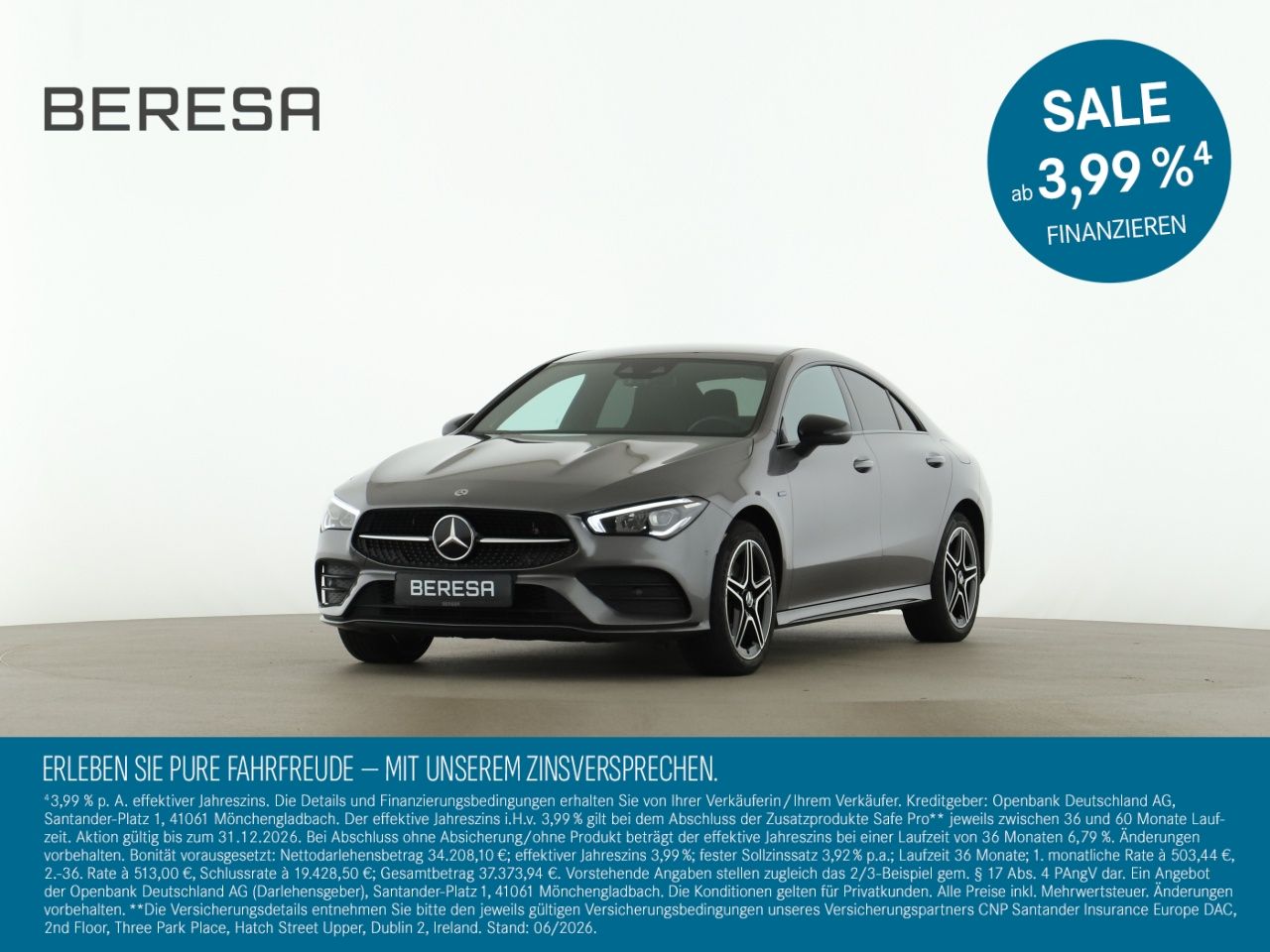 MERCEDES-BENZ CLA 250 e AMG Night Burmester MBUX Distronic LED